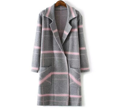 Γυναικεία μακρύ ζακέτα - 4 σχέδια