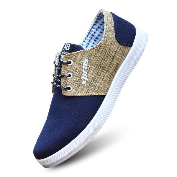 Κομψά ανδρικά πάνινα παπούτσια σε τρεις αποχρώσεις, κατάλληλα για καθημερινή ζωή