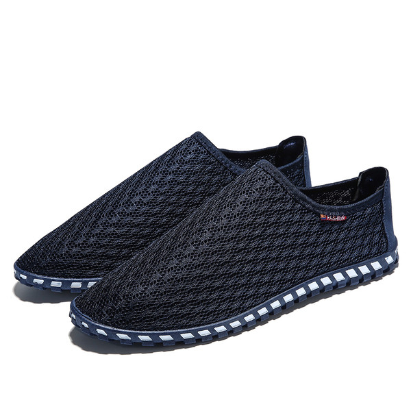 Δερμάτινα αθλητικά ανδρικά αδιάβροχα - ελαστικά παπούτσια  χωρίς  δεσμούς σε τρία χρώματα