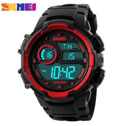 Αθλητικό κομψό ανδρικό ρολόι με λουρί από καουτσούκ σε τέσσερα χρώματα