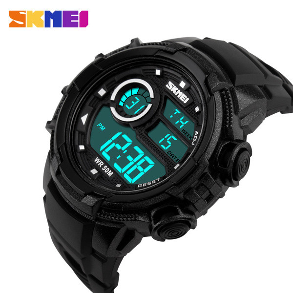 Αθλητικό κομψό ανδρικό ρολόι με λουρί από καουτσούκ σε τέσσερα χρώματα