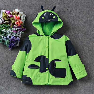Γλυκό παιδικό μπουφάν για κορίτσια και αγόρια σε πολλά χρώματα, με κουκούλα