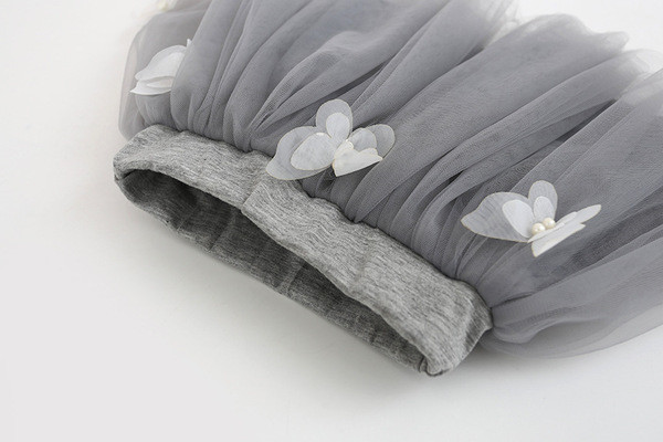 Απαλό σύνολο για κορίτσια - φούστα + T-shirt