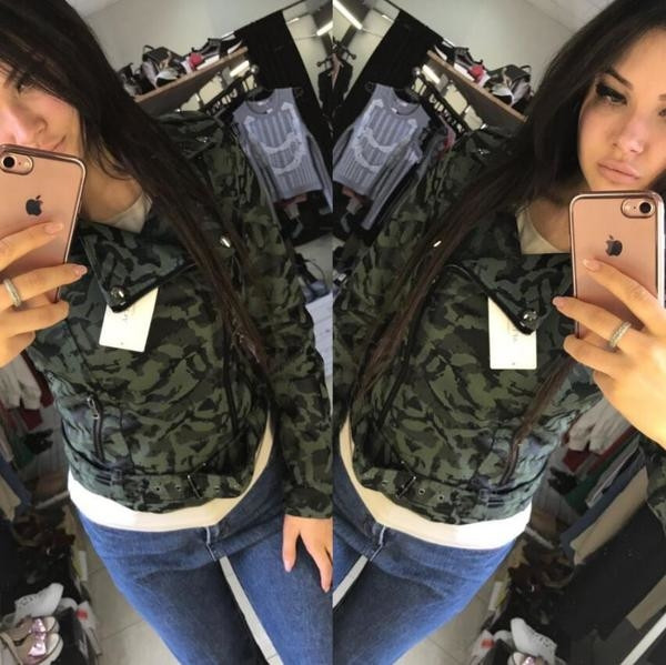 Γυναικείο μπουφάν με σχέδια καμουφλάζ - 4 μοντέλα