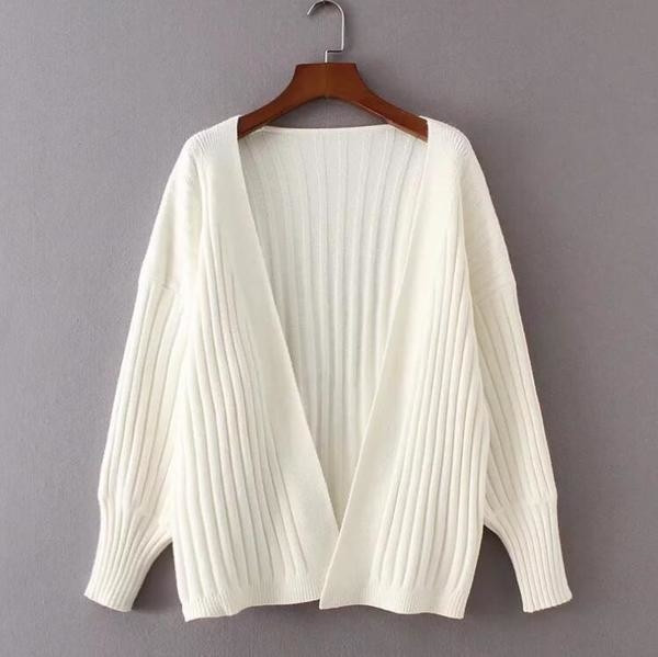 Ζακέτα με μακρύ μανίκι - 4 χρώματα