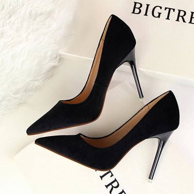 Καθαρό μοντέλο γυναικεία παπούτσια με ψηλό τακούνι πολλά χρώματα