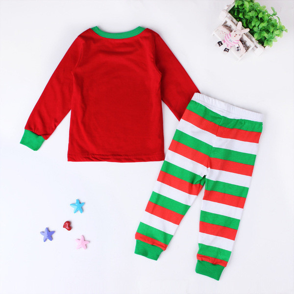 Сладка детска пижама с анимационно изображение от две части - блуза + панталон