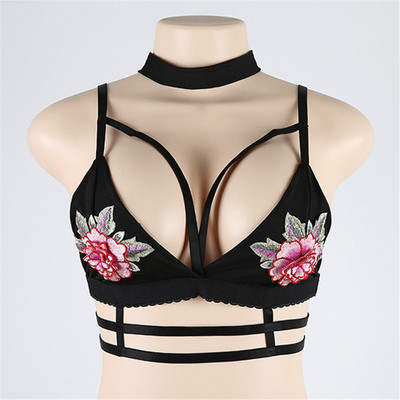 Леко и много удобно за носене модерно дамско бюстие с красива бродерия - 3 модела