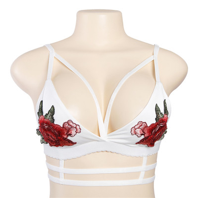 Леко и много удобно за носене модерно дамско бюстие с красива бродерия - 3 модела
