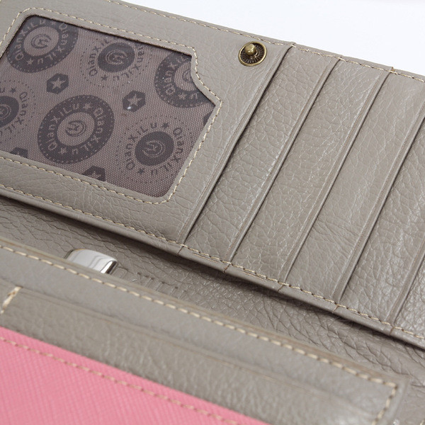 Γλυκό πορτοφόλι σε πολλά χρώματα με μεταλλική διακόσμηση