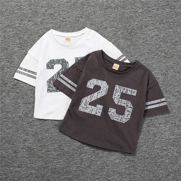 Γλυκό παιδικό μπλουζάκι - unisex, σε ευρύ σχέδιο, σε λευκό και μαύρο