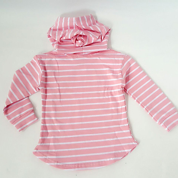 Παιδικό σετ για κορίτσια - ριγέ μπλούζα + παντελόνι