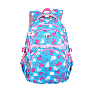 Μεγάλο σχολικό παιδικό σακίδιο σε τέσσερα χρώματα