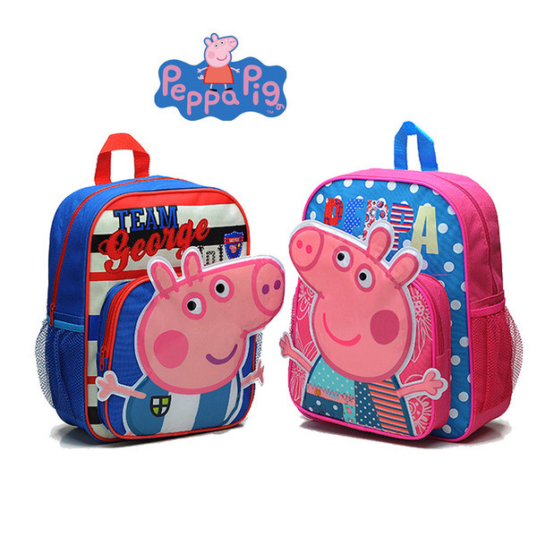 Παιδικό σακίδιο για κορίτσια και αγόρια με δίχρωμη εικόνα