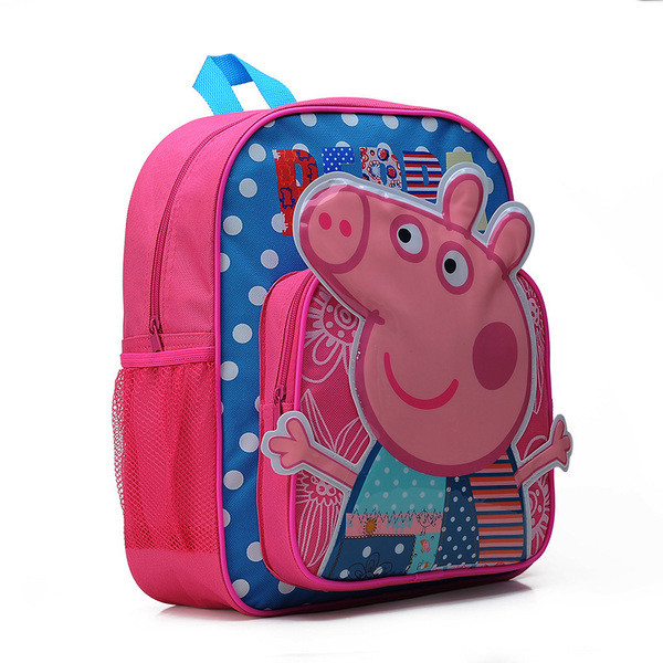 Παιδικό σακίδιο για κορίτσια και αγόρια με δίχρωμη εικόνα