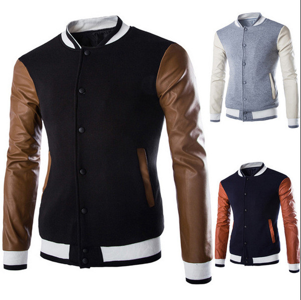 Μπουφάν Μπέιζμπολ σε τρία χρώματα, κατάλληλο για τη  καθημερινή ζωή