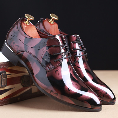 Красиви официални обувки за мъжете в четири разцетки