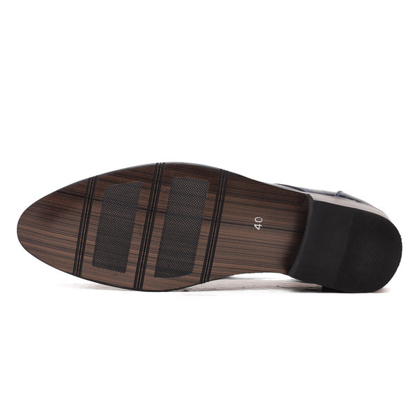 Кожени официални мъжки обувки в три цвята