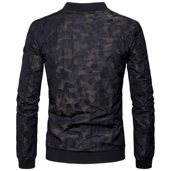 Κομψό ανδρικό υποδοχό φθινοπωρινό μπουφάν  κατάλληλη γιατη  καθημερινή ζωή