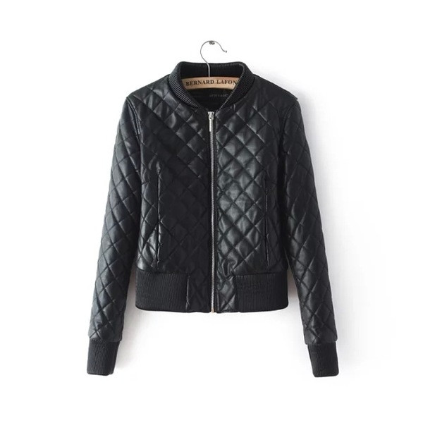 Семпло бомбър яке за дамите в розов, черен и син цвят