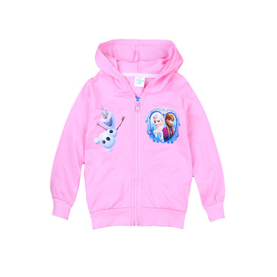 Παιδικό φούτερ για κορίτσια με κουκούλα, σε τρία χρώματα