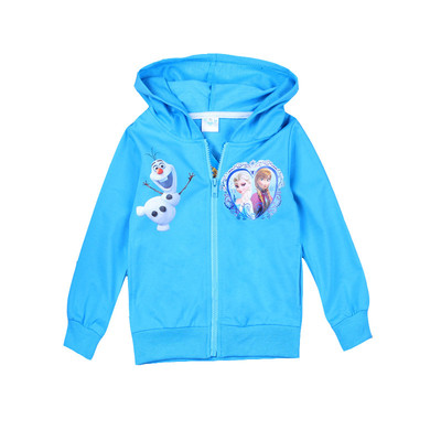 Παιδικό φούτερ για κορίτσια με κουκούλα, σε τρία χρώματα