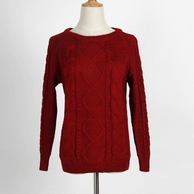 Καθημερινό και πολύ ζεστό γυναικείο πουλόβερ σε 5 διαφορετικά χρώματα