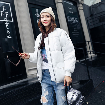 Спортно зимно яке за дамите в къс и широк модел, в няколко цвята