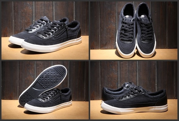 Κομψά ανδρικά αθλητικά  πάνινα παπούτσια σε απλό σχεδιασμό και διακοσμητικό φερμουάρ σε τρία χρώματα