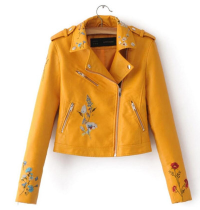 Актуално и много стилно дамско яке от изкуствена кожа - 4 модела