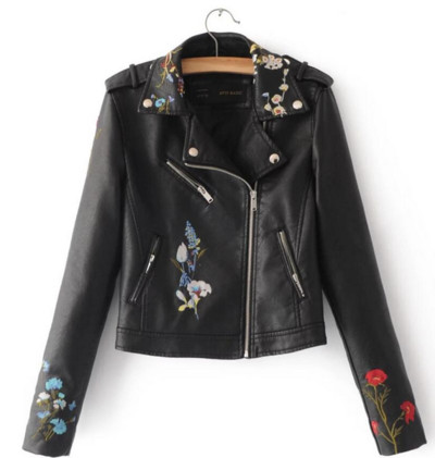 Актуално и много стилно дамско яке от изкуствена кожа - 4 модела