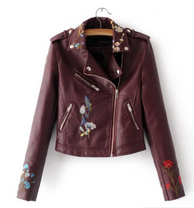 Актуално и много стилно дамско яке от изкуствена кожа - 4 модела