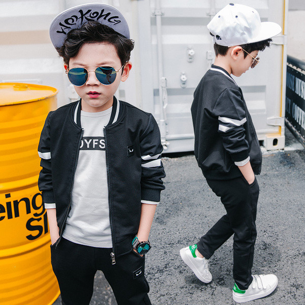 Αθλητικό σετ 3 τεμαχίων - μπλούζα, μπουφάν  + παντελόνι, σε δύο χρώματα