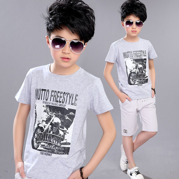 Παιδικό μπλουζάκι για αγόρια με τρία χρώματα