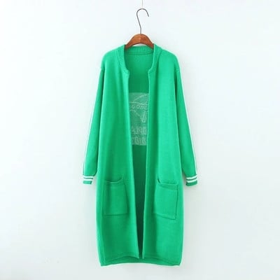 Καθημερινή μακρύ γυναικεία ζαέτα με βαθιές τσέπες - 2 χρώματα