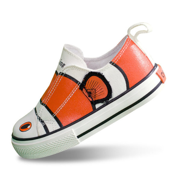 Ενδιαφέρουσα παιδικά πάνινα παπούτσια - unisex σε πολλά σχέδια και  χρώμαατα