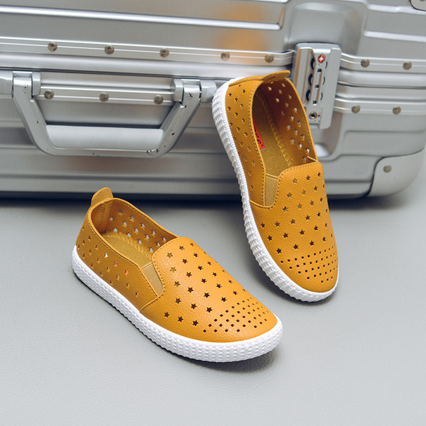 Нежни ежедневни детски мокасини за момичета в няколко цвята и дишащи