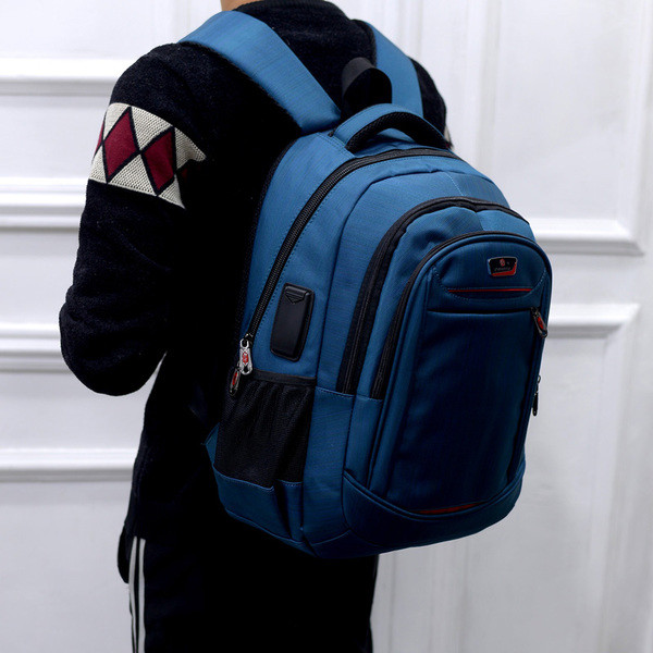 Μεγάλο παιδικό σακίδιο με πολλές τσέπες, κατάλληλο για το  σχολείο σε τέσσερα χρώματα