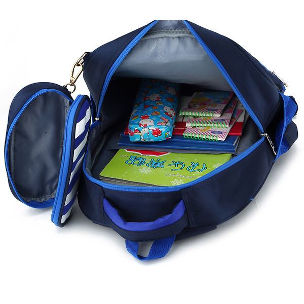 Детска раница за момчета и момичета с колела и метлна дръжка