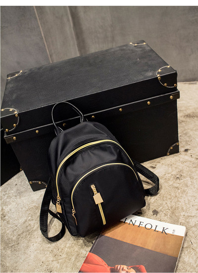 Μίνι σακίδιο σε μαύρο χρώμα για αγόρια, κατάλληλο για σχολείο και για τη καθημερινή ζωή