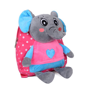 Σακίδιο παιδικό με 3D διακόσμηση σε τέσσερα χρώματα