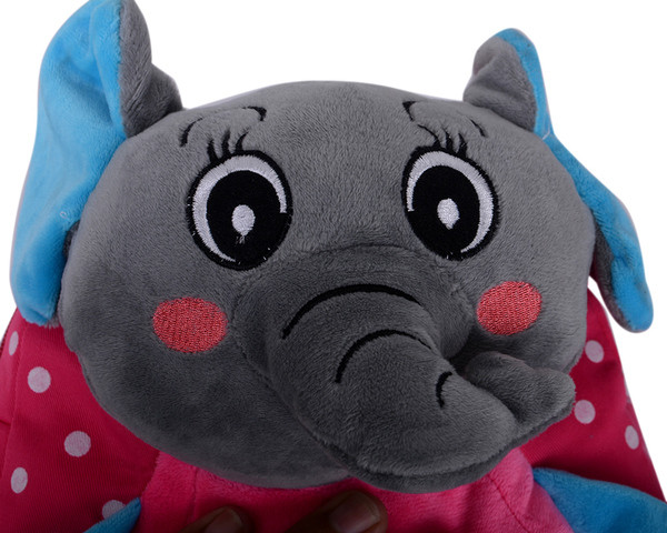 Σακίδιο παιδικό με 3D διακόσμηση σε τέσσερα χρώματα