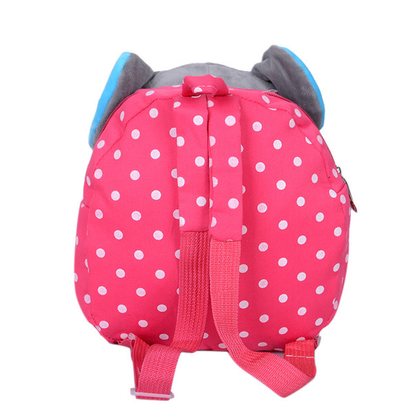 Σακίδιο παιδικό με 3D διακόσμηση σε τέσσερα χρώματα