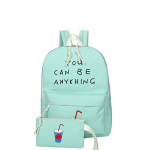 Παιδικό σακίδιο, κατάλληλο για το σχολείο με επιγραφή και εφαρμογή σε πολλά χρώματα