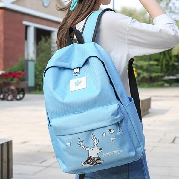 Ежедневна раница с изображение за момичета и момчета в няколко цвята