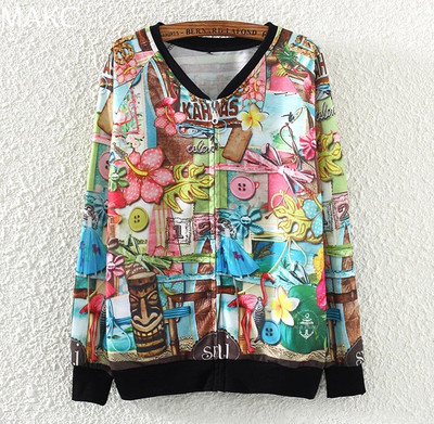 Ежедневни унискес шарени якенца с бейзболна яка - много модели и цветове