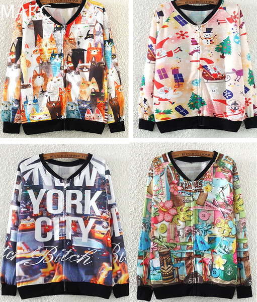 Ежедневни унискес шарени якенца с бейзболна яка - много модели и цветове