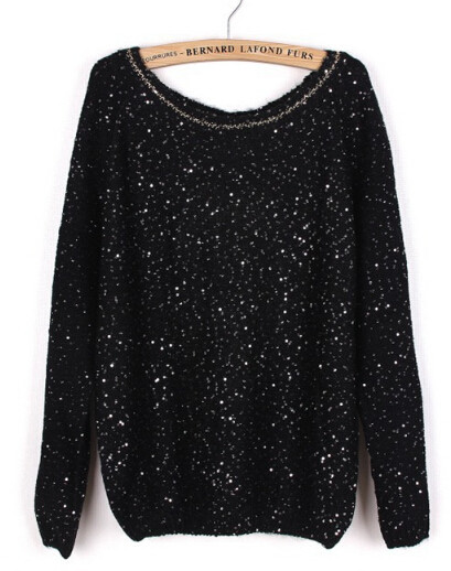 Υπέροχο γυανικείο πουλόβερ με πολύ ενδιαφέρουσα κορδέλα στο πίσω μέρος της πλάτης - 4 μοντέλα