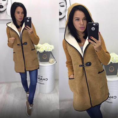 Γυναικείο καθημερινό μπουφάν με κουκούλα