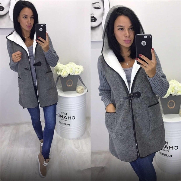 Γυναικείο καθημερινό μπουφάν με κουκούλα